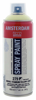 Amsterdam spraypaint 279 nikkeltitaangeel licht 400 ml