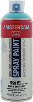 Amsterdam spraypaint 558 koningsblauw licht 400 ml