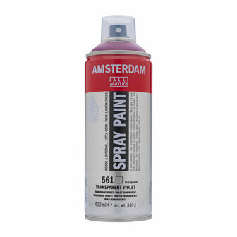 Amsterdam spraypaint 561 transparant violet 400 ml