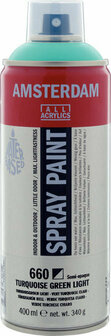 Amsterdam spraypaint 660 turkooisgroen licht 400 ml