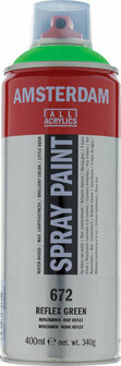 Amsterdam spraypaint 672 reflexgroen 400 ml