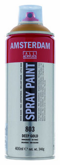 Amsterdam spraypaint 803 donkergoud 400 ml