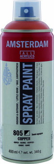 Amsterdam spraypaint 805 koper 400 ml