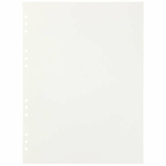 Aquarelpapier - Gebroken Wit - A3 - 300 grams - Perforatiegaten - Afscheurrand -  MyArtBook - 10 vellen