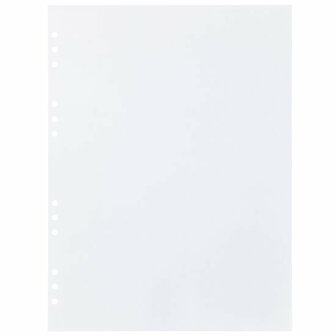 Aquarelpapier - Ultrasmooth - Glad Papier - Wit - A3 - 160 grams - Perforatiegaten - Afscheurrand - MyArtBook - 20 vellen