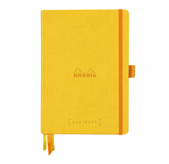 Goalboek hardcover - Daffodil - Dotted Ivoor papier - A5 - 90 gram - Rhodia - 224 vellen