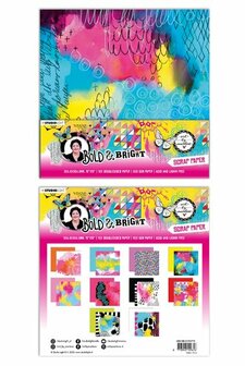 Background Paper - Bold &amp; Bright - 30,4 x 30,4 cm - 200 grams - Studiolight