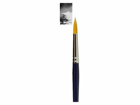 Van Gogh Aquarelpenseel - Waterverf Penselen - Watercolor Brushes - Detailpenselen - Serie 191 - Maat 20 - Extra Groot Formaat - Geschikt voor Brede Penselstreken
