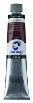 Van Gogh olieverf 411 sienna gebrand 200 ml
