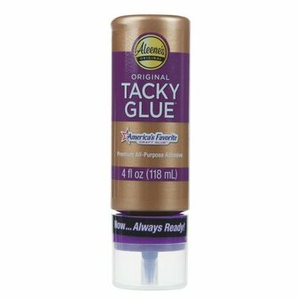Aleene&#039;s Always Ready Tacky Glue - Tacky Glue - Hobbylijm - Aleene&#039;s Lijm - Quick Dry Glue - Kristalheldere Lijm - Sneldrogende Lijm - Flexibele Lijm - Universele Lijm - Super Sterke Lijm - Easy Squee