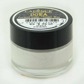 Cadence Dora Finger Wax - Pearl Wax - Parelwit - Gilding Wax Waterbasis - Finger Wax Voor Decoratie - Metaal Wax - Hout Wax - Niet-Giftige Gilding Wax - Terracotta Wax - Cadence Finger Wax - Decoratie