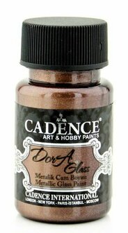 Cadence dora metallic glass chestnut brown 50 ml