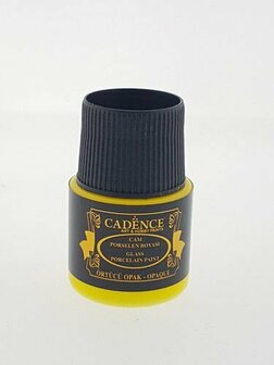 Cadence glass &amp; porcelain paint lemon yellow 45 ml