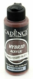 Cadence hybrid acrylic chocolate 120 ml