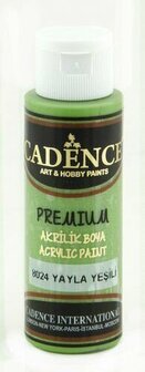 Cadence premium acrylic plateau green 70 ml