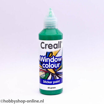 Creall windowcolor 45 groen 80ml