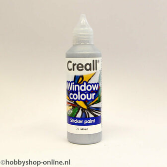 Creall windowcolor 71 zilver 80 ml