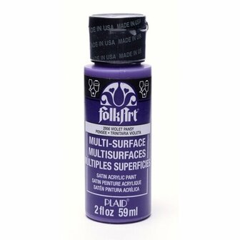 Folkart multi-surface acrylverf 2956 violet pansy 59 ml