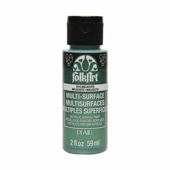 Metallic Verf - Acrylverf Metallic Tanzanite - Metaalverf - Blauwe Metallic Hobbyverf - Glansverf - Shimmerverf - FolkArt - #6313 - 59ml