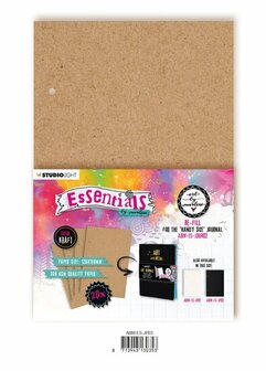 Journal pages the handy size kraft - Art by Marlene essentials nr.03
