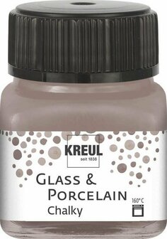 Kreul porseleinverf chalky mild mocca 20 ml