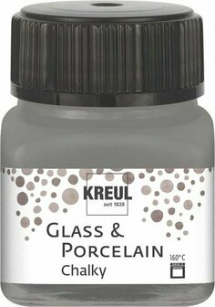 Kreul porseleinverf chalky smoky stone 20 ml