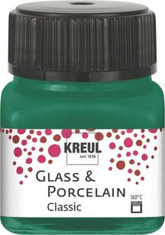 Kreul porseleinverf classic donkergroen 20 ml