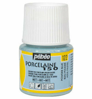 Pebeo porseleinverf 122 powder blue 45 ml