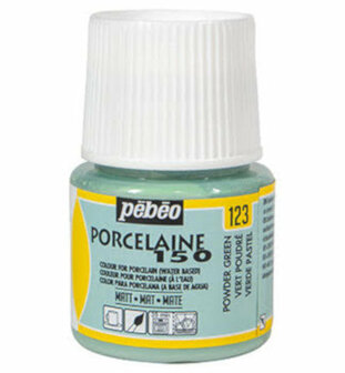 Pebeo porseleinverf 123 powder green 45 ml