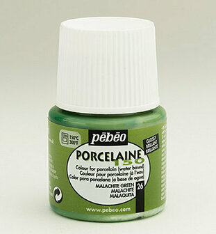 Pebeo porseleinverf 26 malachite green 45 ml