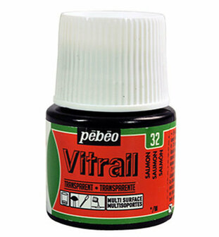 Pebeo vitrail transparant - 32 coral 45 ml