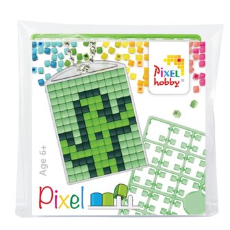 Pixelhobby medaillon startset Tropical wilde cactus