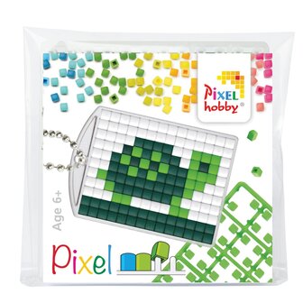 Pixelhobby medaillon startset Tropical schildpad