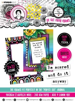 Die-cut block paper frames 17 x 24 cm ABM Signature collection nr. 40