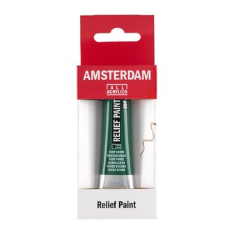 Amsterdam deco Relief Paint 602 donkergroen 20 ml