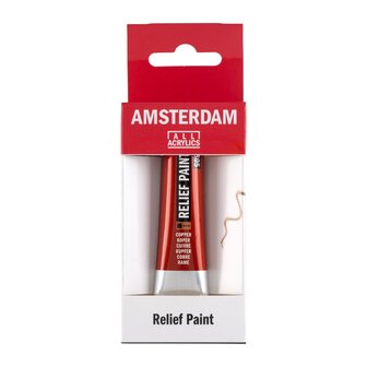 Amsterdam deco Relief Paint 805 koper 20 ml