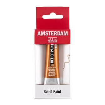 Amsterdam deco Relief Paint 814 antiekgoud 20 ml