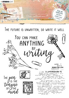 Rub-On Stickers - Decoratie &amp; Quotes - Wrijfstickers - Transfer Stickers - DIY Teksten - Geschikt Voor Scrapbooking, Kaarten Maken &amp; Hobby - JMA Write Your Story - Nr. 02