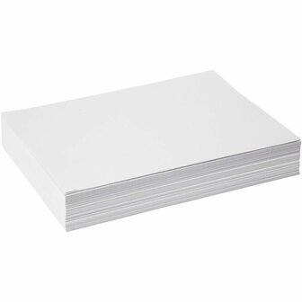 Tekenpapier - Hoogwaardig Kopieerpapier Voor Creatief Tekenen - Formaat: A4 - 80 grams - Kleur: Wit - Inhoud: 500 Vel - Kunstpapier - Schrijfbenodigdheden - Printpapier