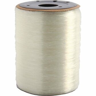 Elastisch Draad 0,8 mm, Rond, 1000 m - Sterk Nylon Draad voor Sieraden Maken