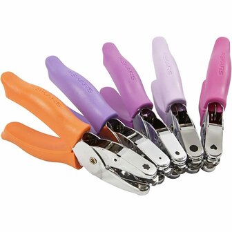 Pons - Handpons - Papier En Karton Pons - Cirkelpons - Rondjes - Cirkels - Gaten - Grootte Vorm: 1,5-6mm - Fiskars - 1 stuk