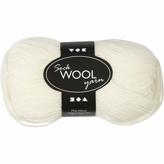 Sokkengaren Blauw Rood - Wollen Garen Harmonie - Sokken Breien Blauw - Handwerk Sokkengaren - Garen 200 m - 50g