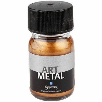 Metallic Verf - Acrylverf Metallic Antiek Goud - Metaalverf - Goudkleurige Metallic Hobbyverf - Glansverf - Shimmerverf - Art Metal - 30ml