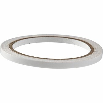 Dubbelzijdig Plakband - Extra Sterk Hobby Tape - Fotolijm Alternatief Voor Creatieve DIY Projecten - DIY Plakken - Knutselaccessoires - Breedte 6 mm - Lengte 1 rol