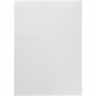 Parelmoerpapier - Zilver - A4 - 21x29,7cm - 120 gram - Paper Concept - 10 vellen