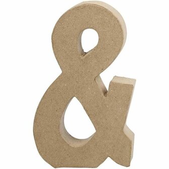 Symbool &amp; MDF - Houten Symbool - DIY Houten Decoratie - Knutselen Met MDF - 19,9 cm Houten Symbool
