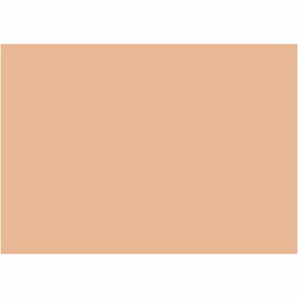EVA Foam Cr&Atilde;&uml;me - Knutselfoam - Foam Rubber - Cr&Atilde;&uml;me Foam Vellen - Schuimrubber - A4 - 21 x 29,7 cm - 2mm - 10 Vellen