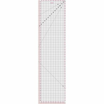 Patchwork Liniaal, afm 15x60 cm, 1 stuk