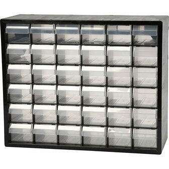 Opbergsysteem - DIY Opbergbox - Creatief Organisatiesysteem - Hobby Opbergsysteem Voor Knutselen - Afmetingen PC 36: 33x40,7x14,1cm - Set Van 1