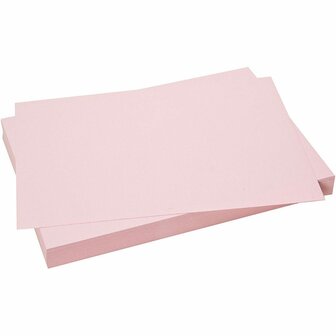 Karton - paars roze - 50x70 cm - 270 grams - Creotime - 10 vellen